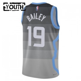 Dres Utah Jazz Ace Bailey Nike 2025-26 City Edition Sivo Swingman - Dječji